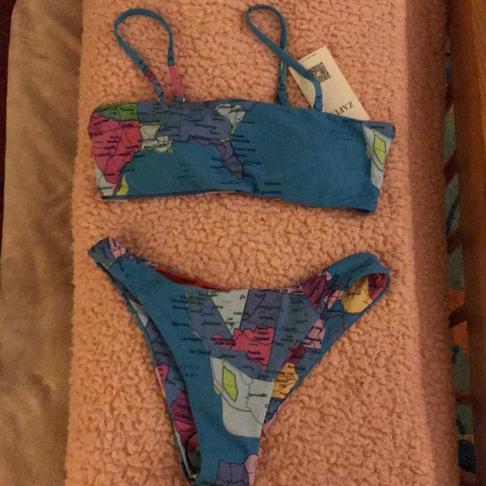 World Map Bikini